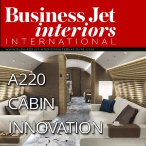 Business Jet Interiors - A22 Cabin Concept
